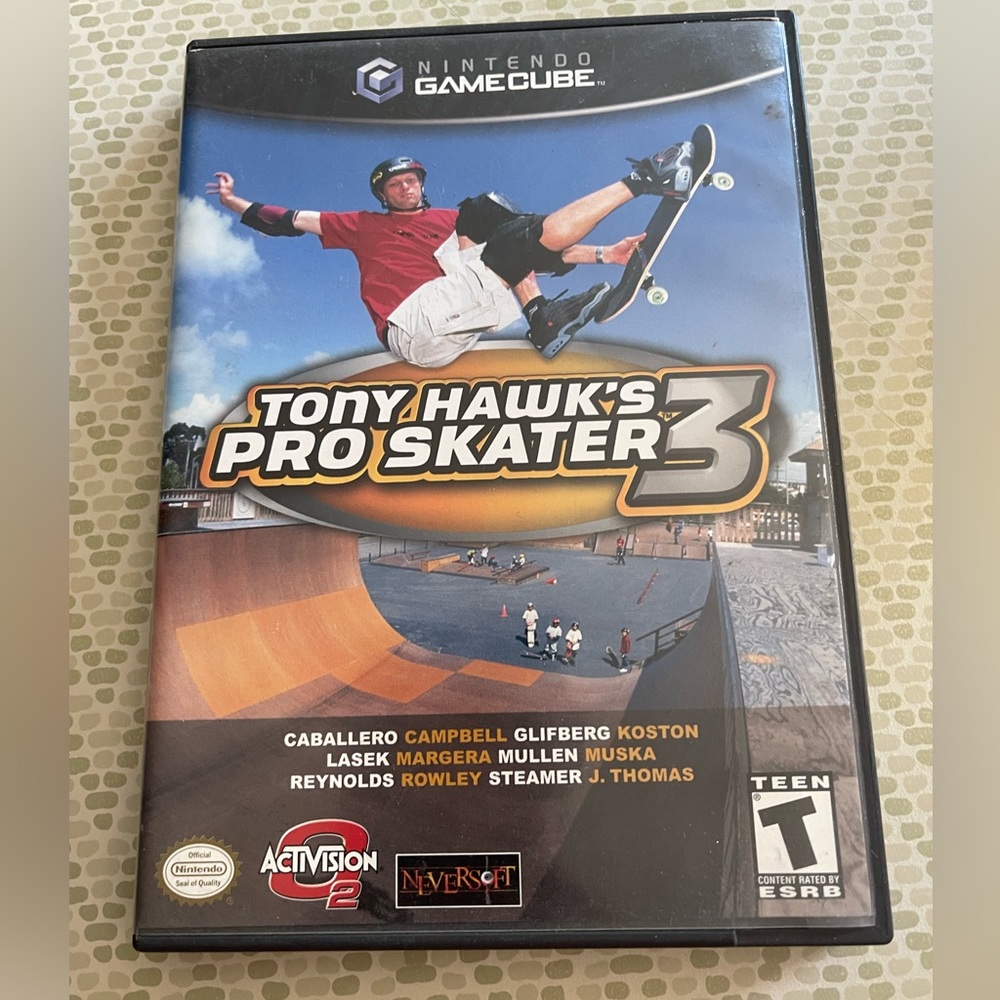 Tony Hawk's Pro Skater 3 for the Nintendo Gamecube Instruction Manual Included